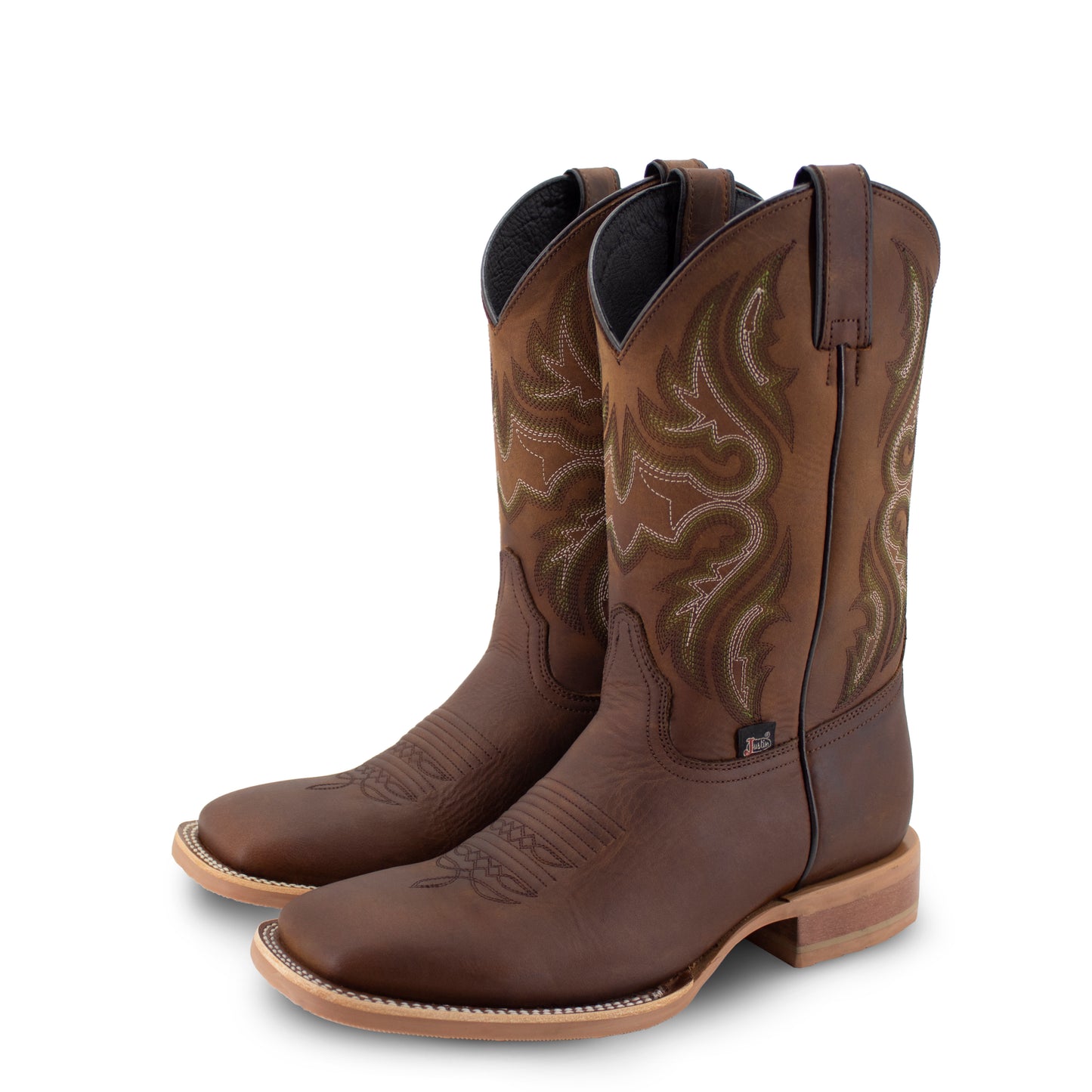 Botas Hombre Bulldog Justin Boots Piel Crazy