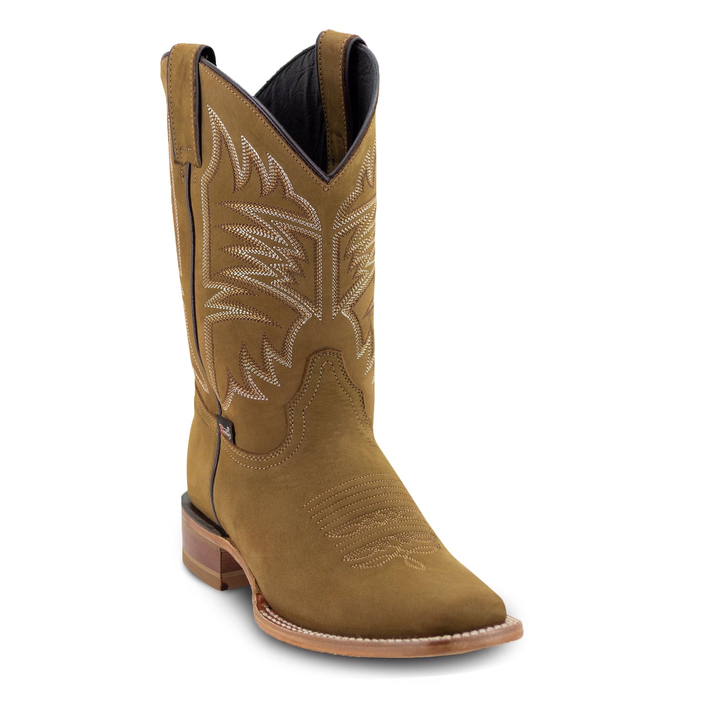 Botas Vaqueras Hombre Piel Kansas Suela Injerto Justin Boots