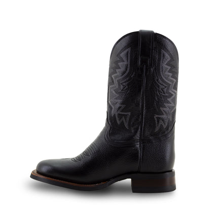 Botas Vaqueras Hombre Negras | Justin Boots Round Toe