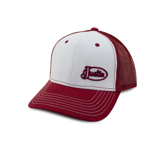GORRA VAQUERA JUSTIN BOOTS WINE