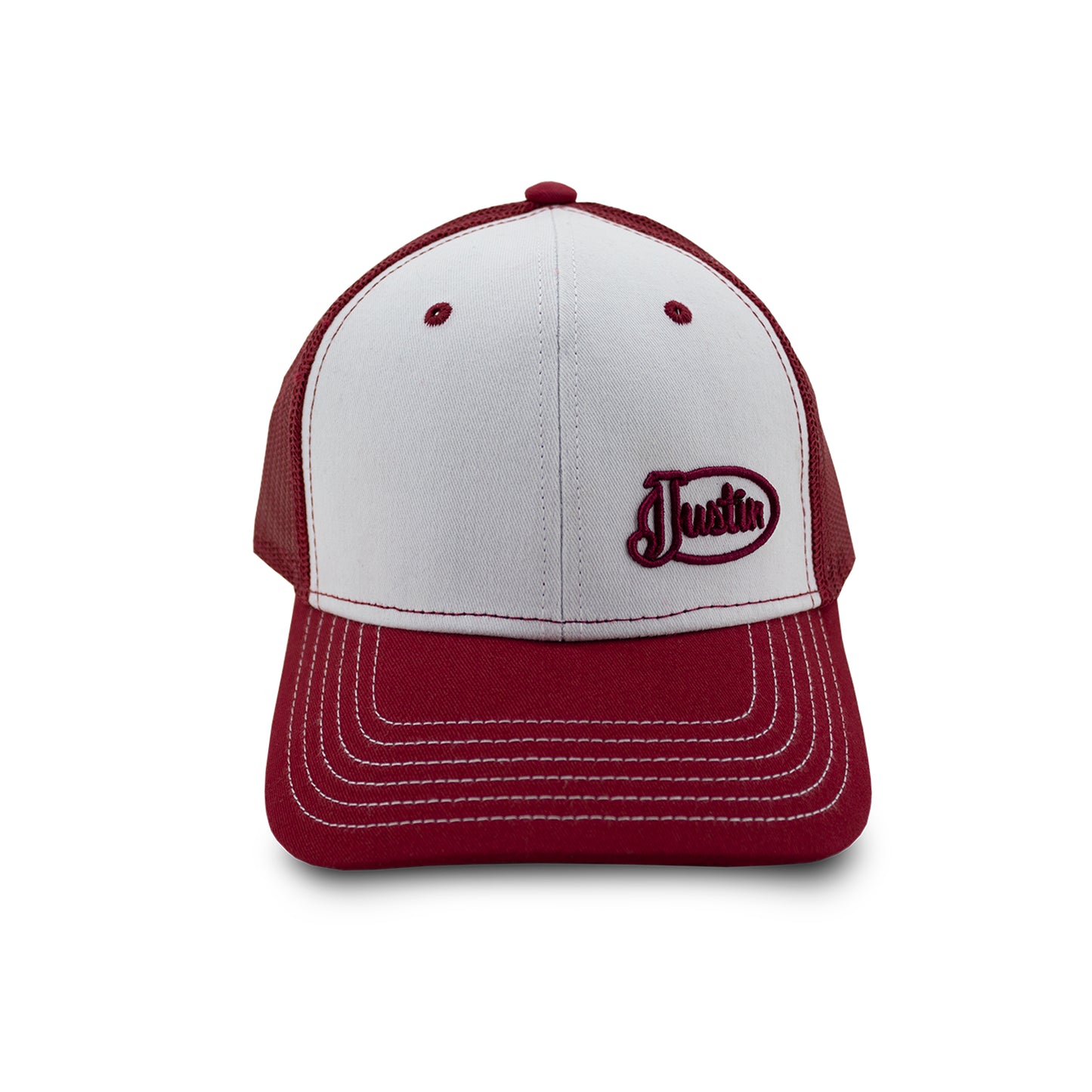 GORRA VAQUERA JUSTIN BOOTS WINE
