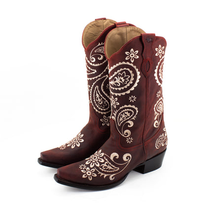 BOTAS LARGAS MUJER RINGERS OLIVIA RED