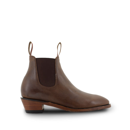 BOTÍN MUJER RINGERS FILLY CUBAN HEEL BROWN