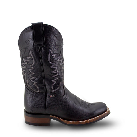 Botas Vaqueras HANK BLACK PREMIUM EDITION - Justin Boots México