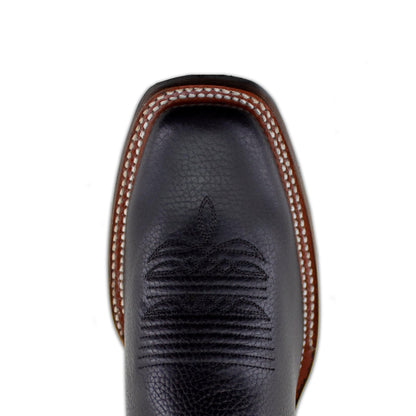 Botas Vaqueras HANK BLACK PREMIUM EDITION - Justin Boots México
