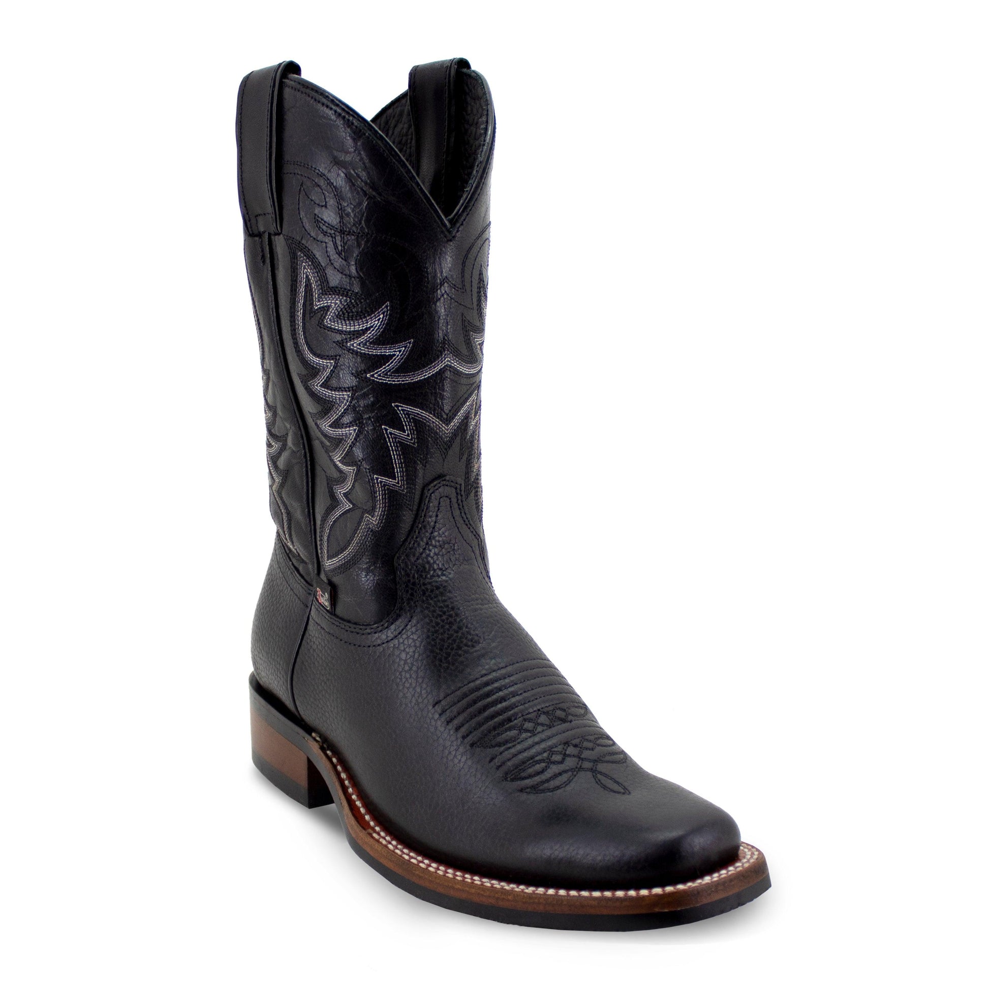 Botas Vaqueras HANK BLACK PREMIUM EDITION - Justin Boots México