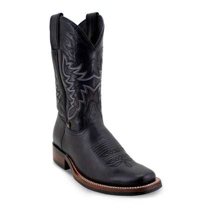 Botas Vaqueras HANK BLACK PREMIUM EDITION - Justin Boots México